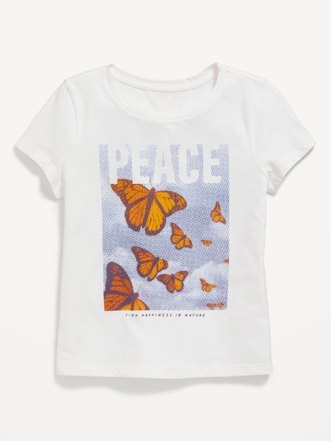 T-shirt à manches courtes à imprimé pour Fille
