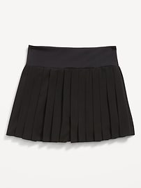 View large product image 4 of 4. High-Waisted Pleated Performance Skort for Girls