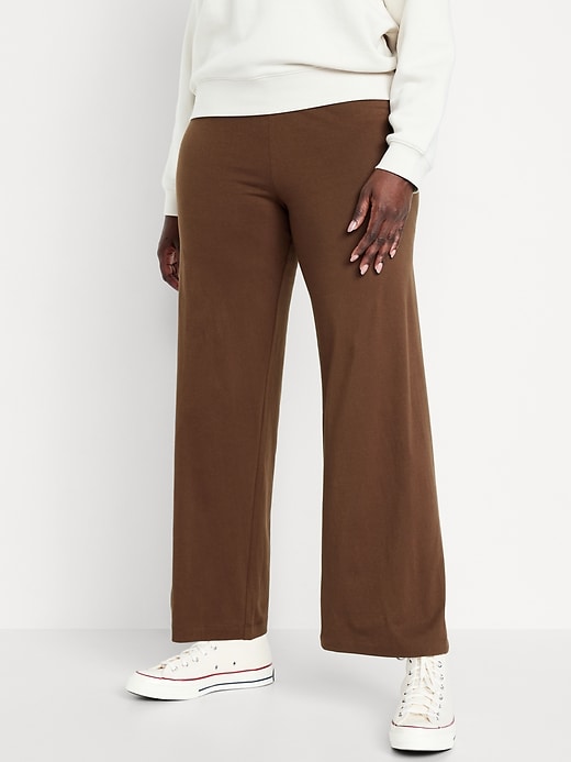 High-Waisted Wide-Leg Leggings for Women