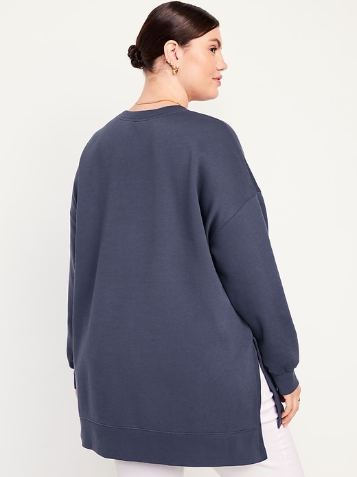 Image number 8 showing, SoComfy Relaxed Tunic Sweatshirt