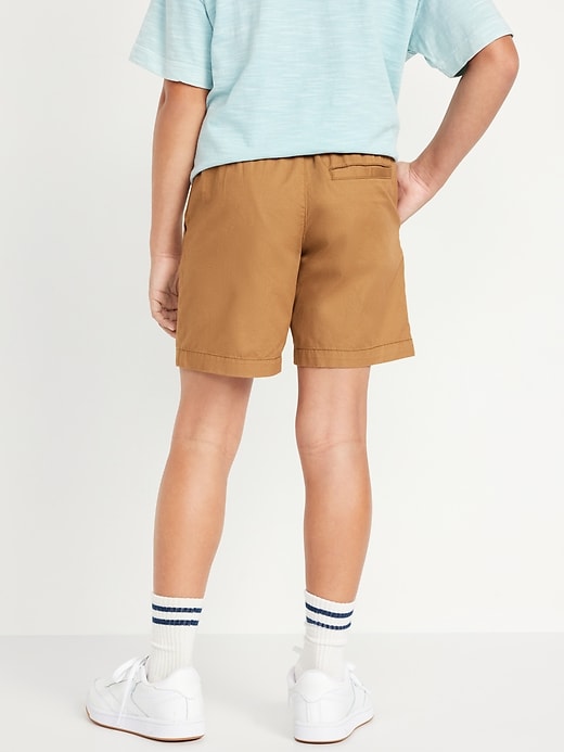 View large product image 2 of 4. Above Knee Twill Pull-On Shorts for Boys