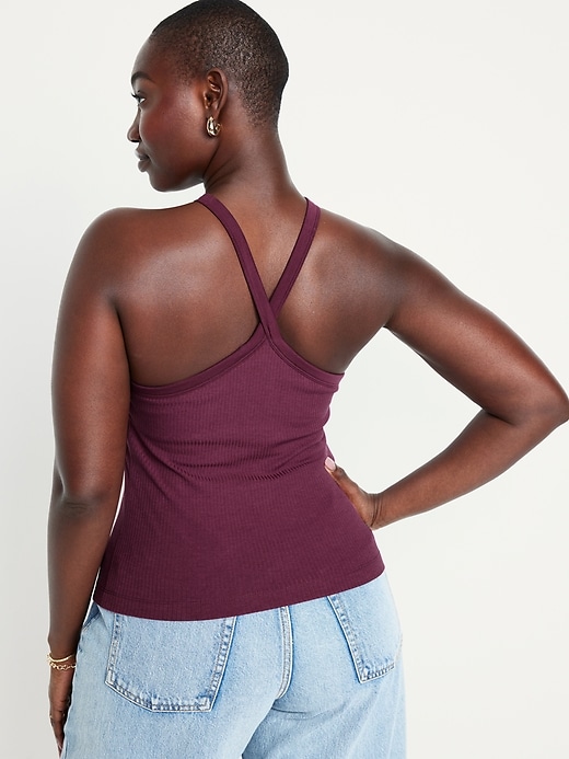 Image number 6 showing, Fitted Halter Top