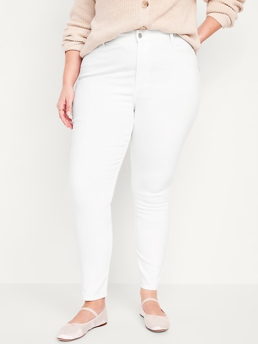 Image number 7 showing, High-Waisted Wow Super-Skinny Jeans