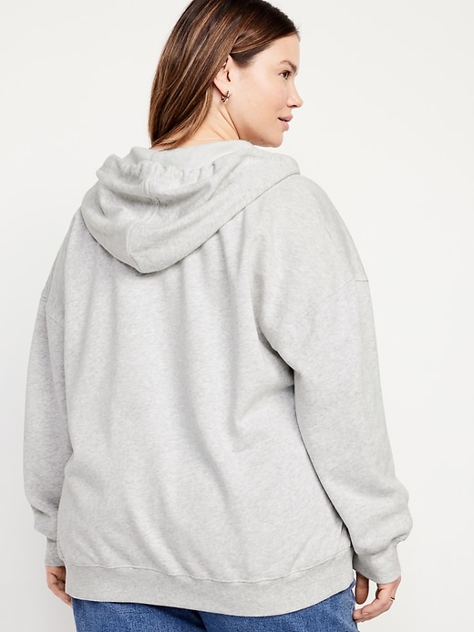 Image number 8 showing, Oversized Full-Zip Hoodie