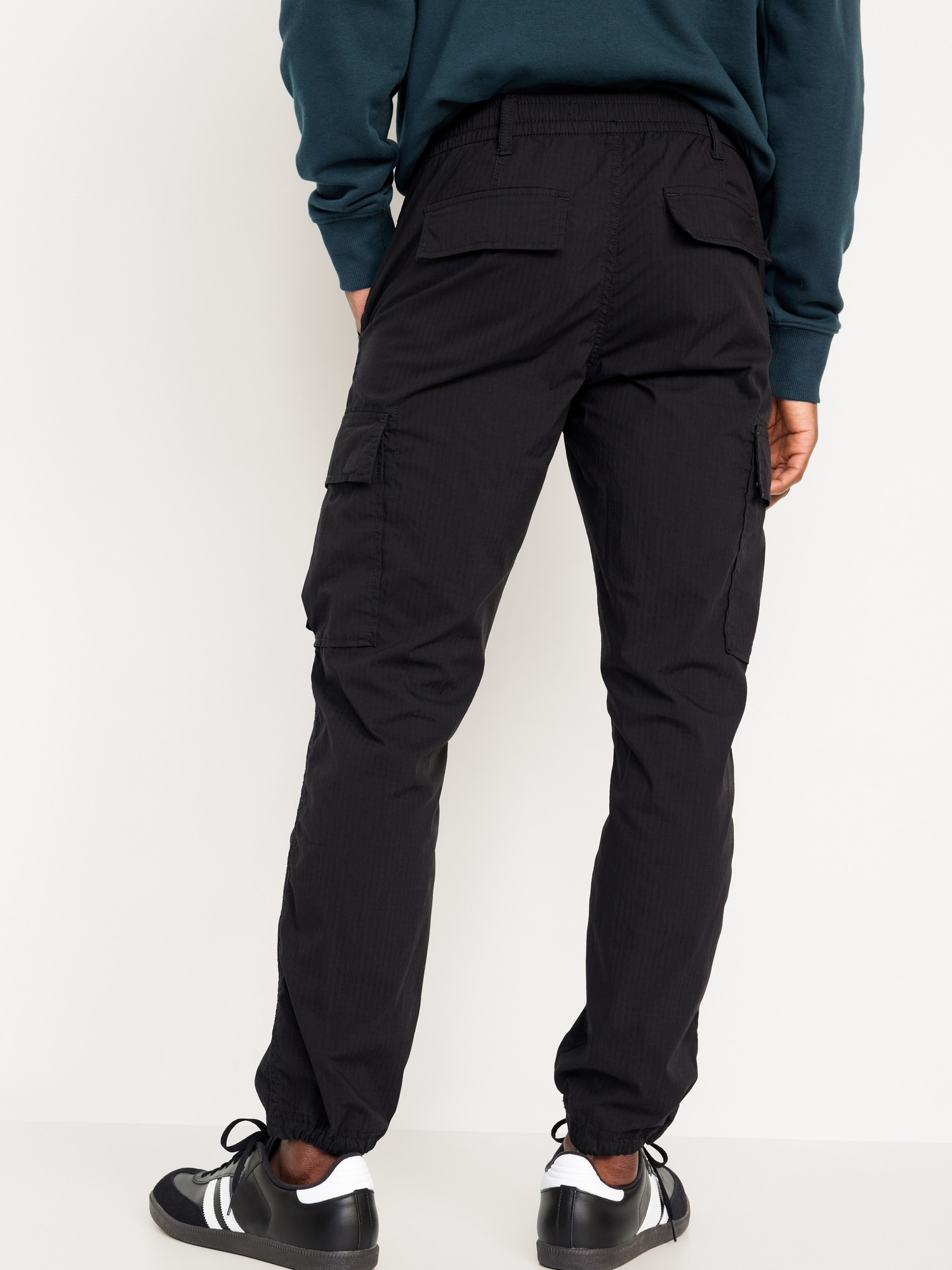 Straight Ripstop Cargo Pants for Men