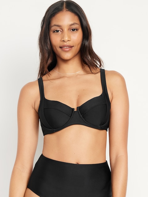 Underwire Bikini Swim Top
