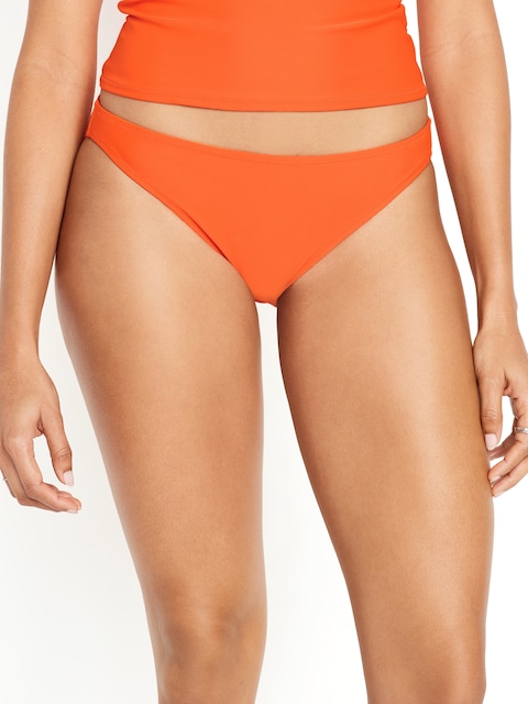 Culotte de bikini classique à taille basse pour Femme - Orange