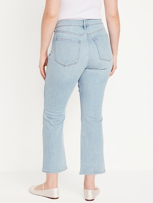 Image number 6 showing, High-Waisted Vintage Crop Flare Jeans