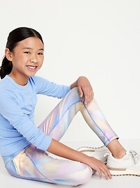 Zyia Shimmer Leggings Unicorn  Shimmer leggings, Leggings, Khaki pants