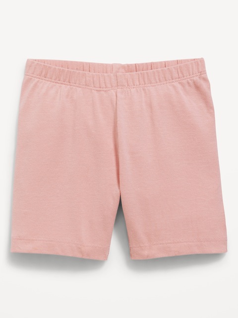 Jersey-Knit Biker Shorts for Toddler Girls