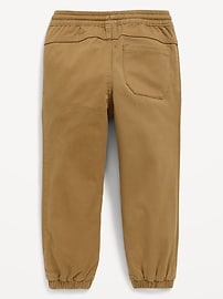 Image number 2 showing, Functional-Drawstring Jogger Pants for Toddler Boys