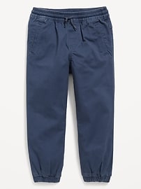 Image number 1 showing, Functional-Drawstring Jogger Pants for Toddler Boys