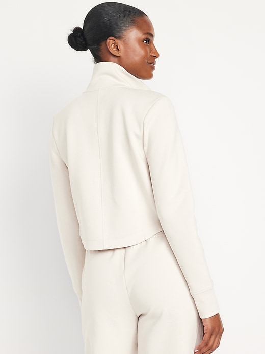 Image number 5 showing, Dynamic Fleece Crop Zip Jacket