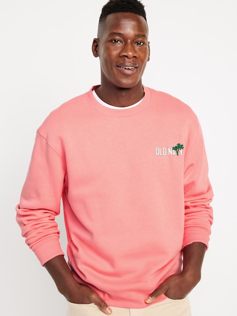 Oversized Logo Sweatshirt for Men