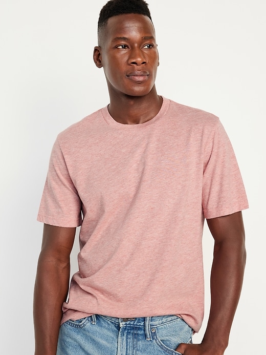 Image number 1 showing, Soft-Washed Crew-Neck T-Shirt