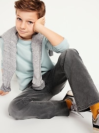 View large product image 3 of 4. Straight-Leg Built-In Flex Jeans for Boys