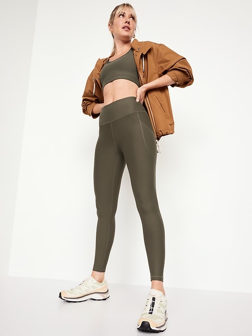 Image number 3 showing, High-Waisted PowerSoft 7/8 Leggings