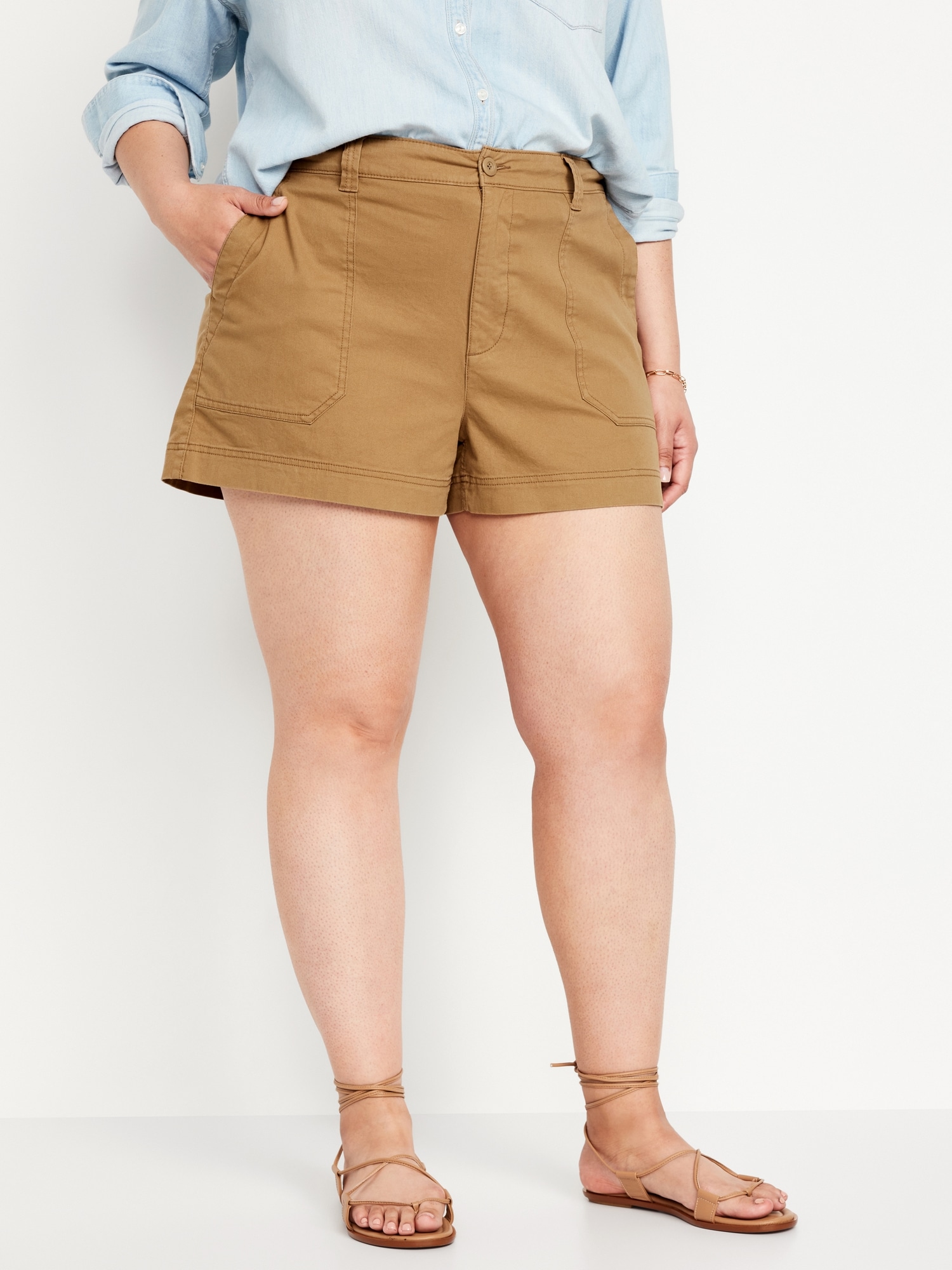 Buy Old Navy High-Waisted OGC Chino Shorts for Women - 5-inch