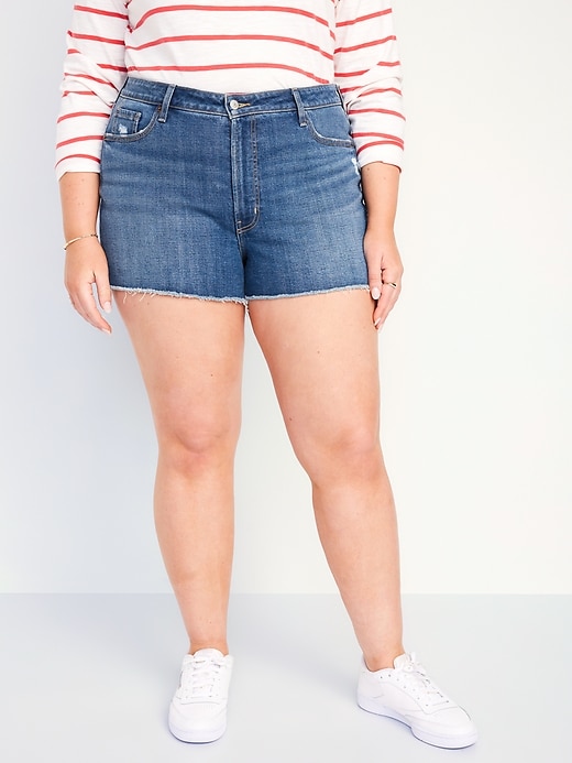 Image number 7 showing, High-Waisted OG Jean Shorts -- 3-inch inseam