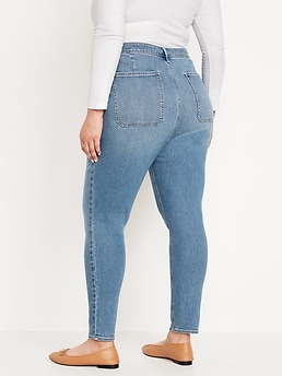 High-Waisted Rockstar Super-Skinny Jeans