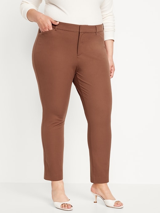 Image number 7 showing, High-Waisted Pixie Skinny Ankle Pants