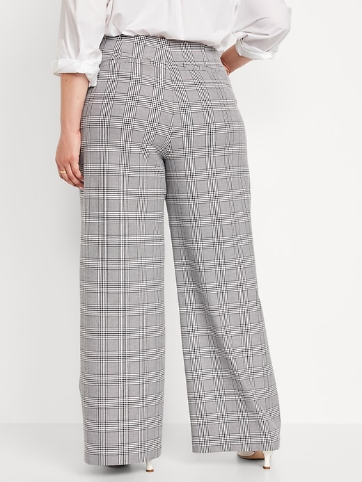Image number 8 showing, High-Waisted Pull-On Pixie Wide-Leg Pants