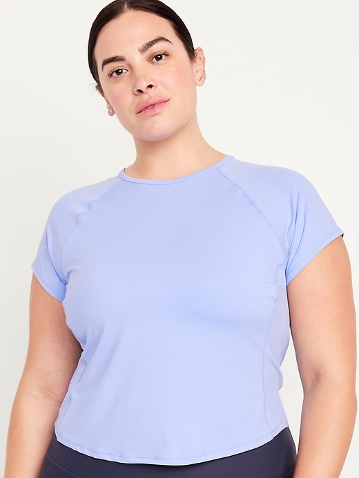 Image number 7 showing, FlowForm Short-Sleeve Top