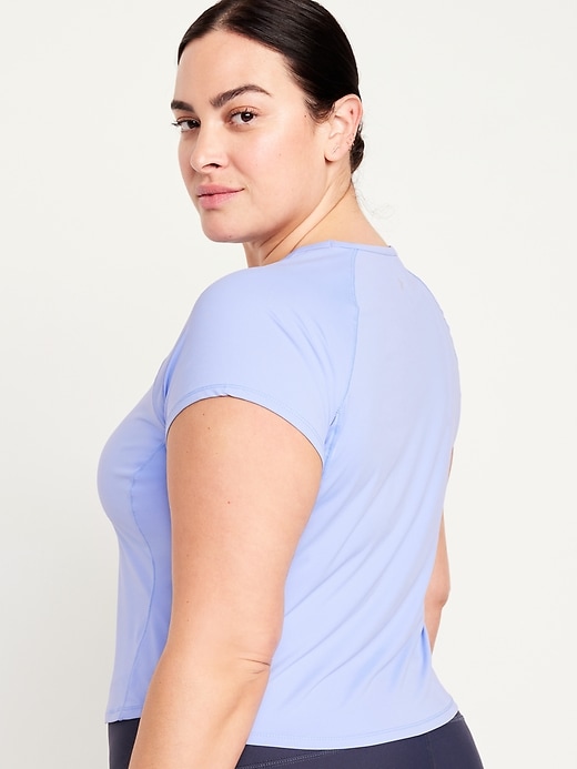 Image number 8 showing, FlowForm Short-Sleeve Top
