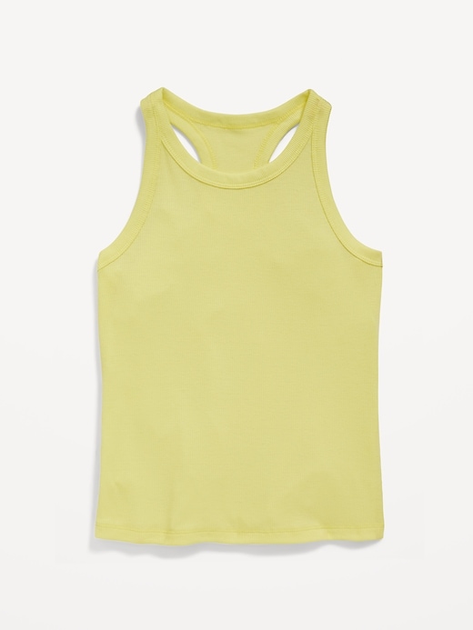 View large product image 1 of 2. UltraLite Rib-Knit Performance Tank for Girls