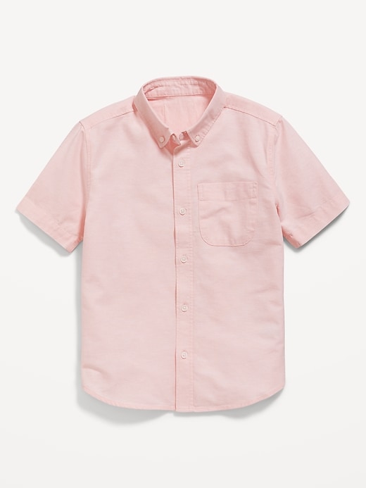 Voir une image plus grande du produit 1 de 1. Chemise Oxford à manches courtes pour Garçon