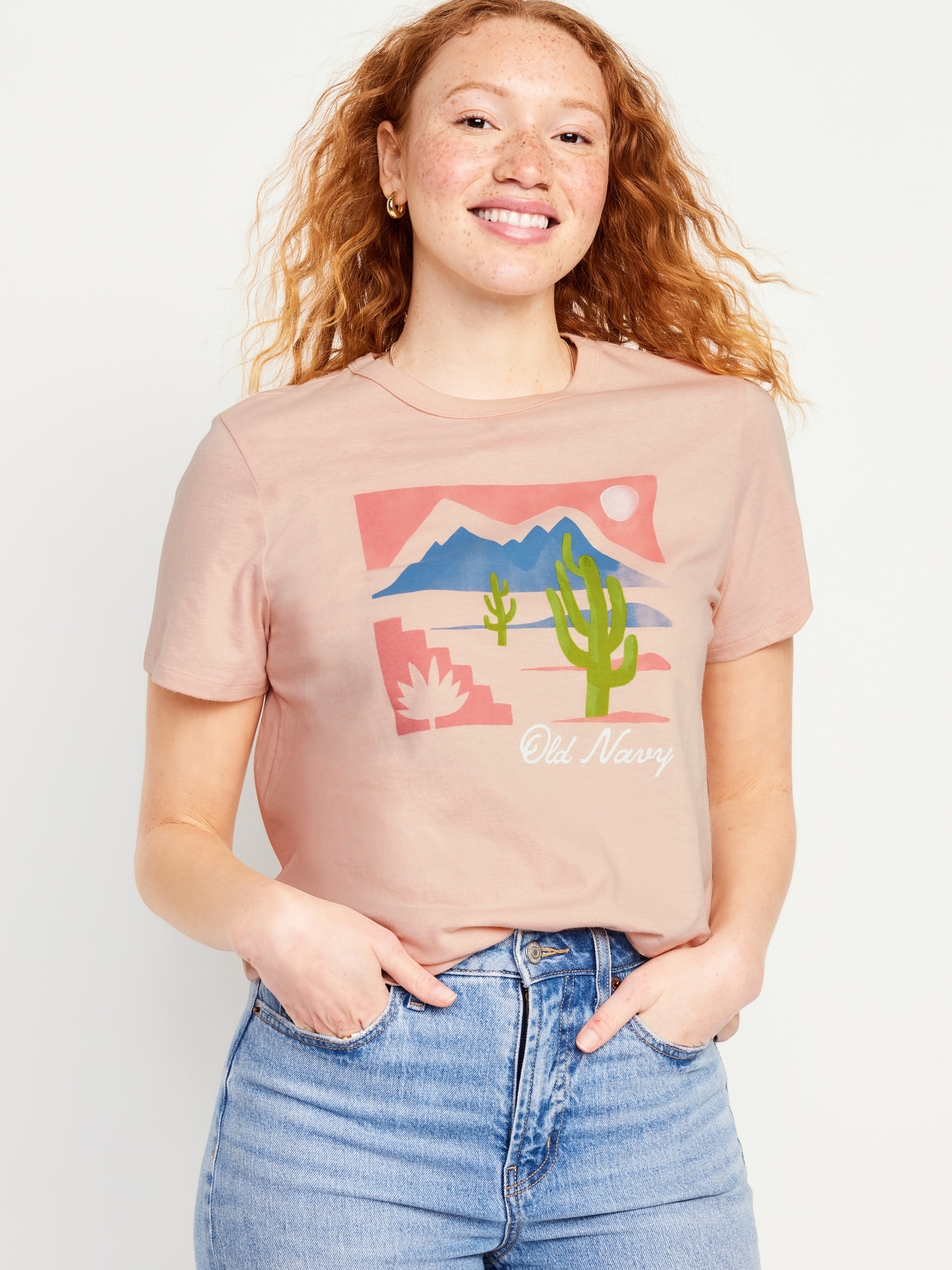 EveryWear Logo Graphic T-Shirt for Women