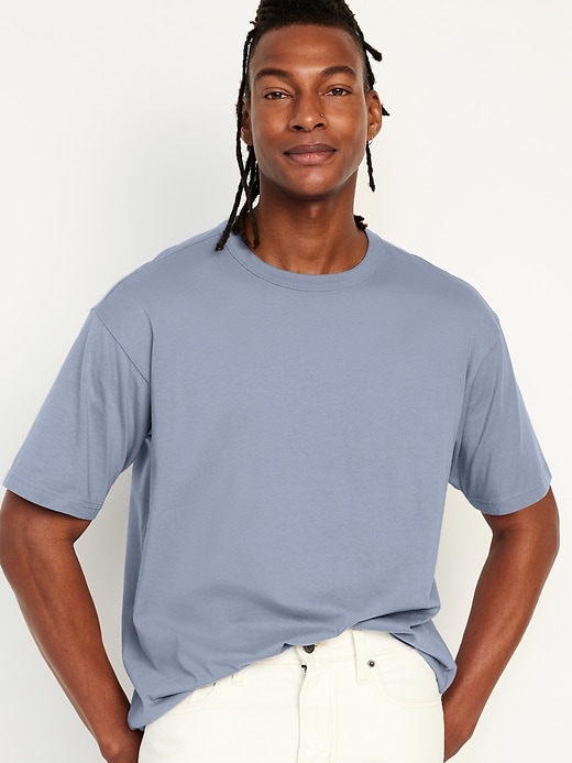 Image number 1 showing, Loose Fit Crew-Neck T-Shirt