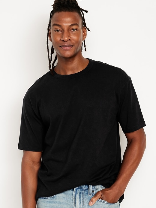 Image number 1 showing, Loose Fit Crew-Neck T-Shirt