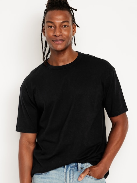 Loose Fit Crew-Neck T-Shirt