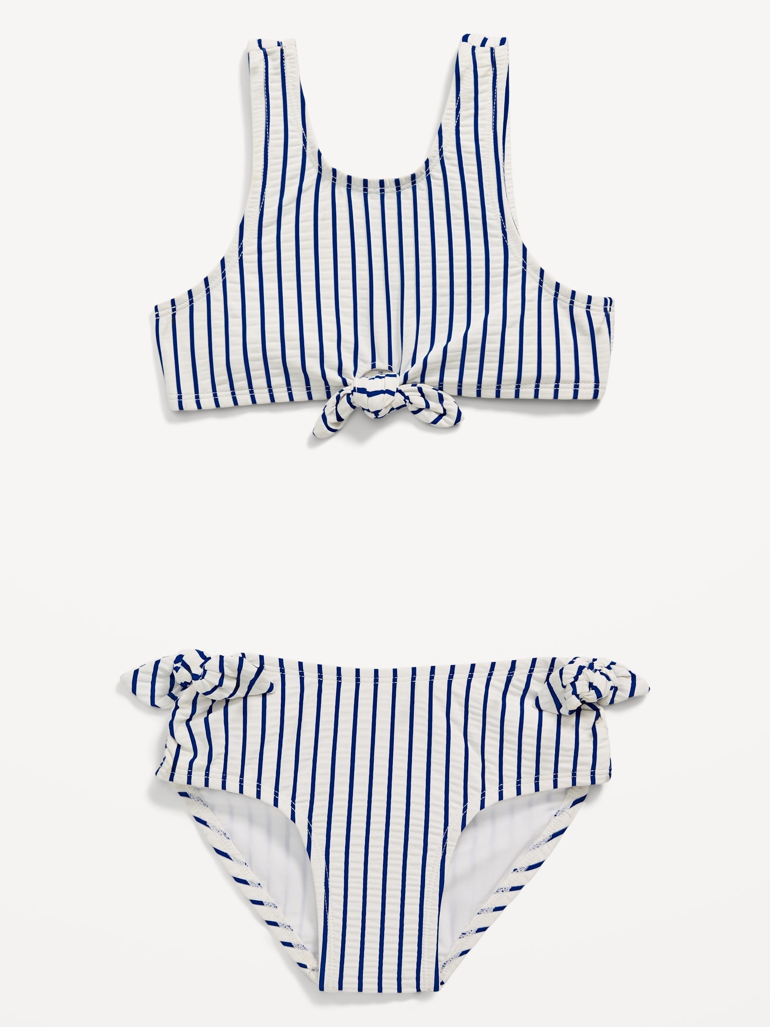Tie-Front Bikini Swim Set for Toddler Girls