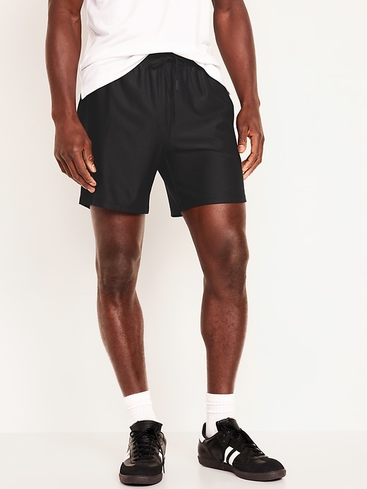 Image number 1 showing, Slim KnitTech Shorts -- 7-inch inseam