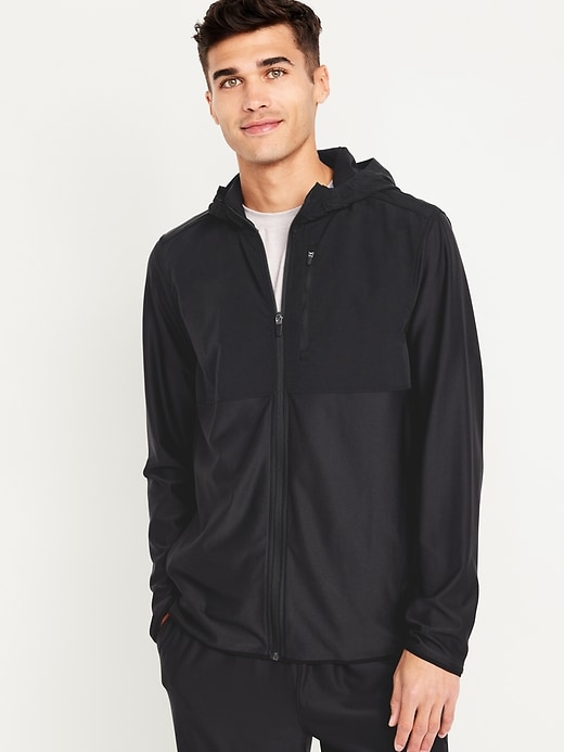 Image number 1 showing, KnitTech Zip Hoodie