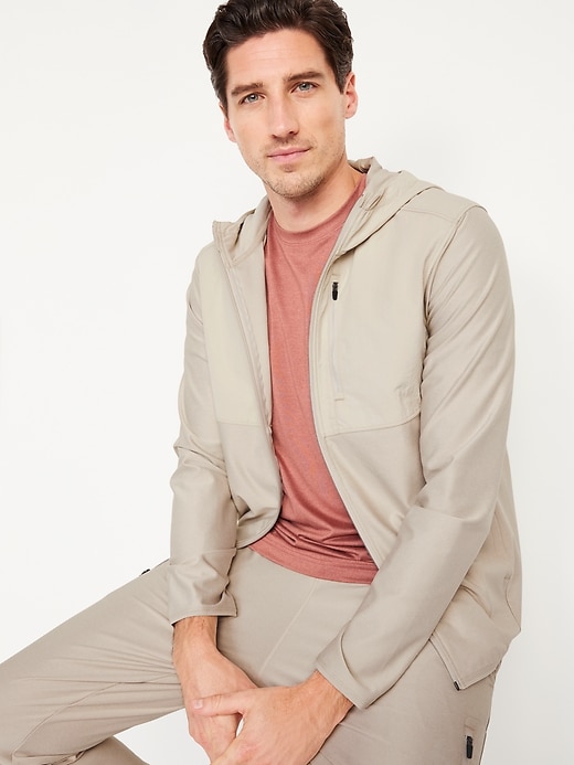 Image number 6 showing, KnitTech Zip Hoodie