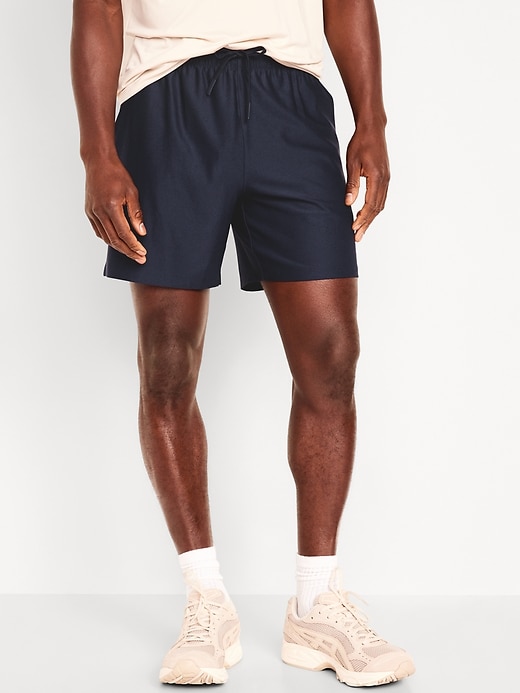 Image number 1 showing, Slim KnitTech Shorts -- 7-inch inseam