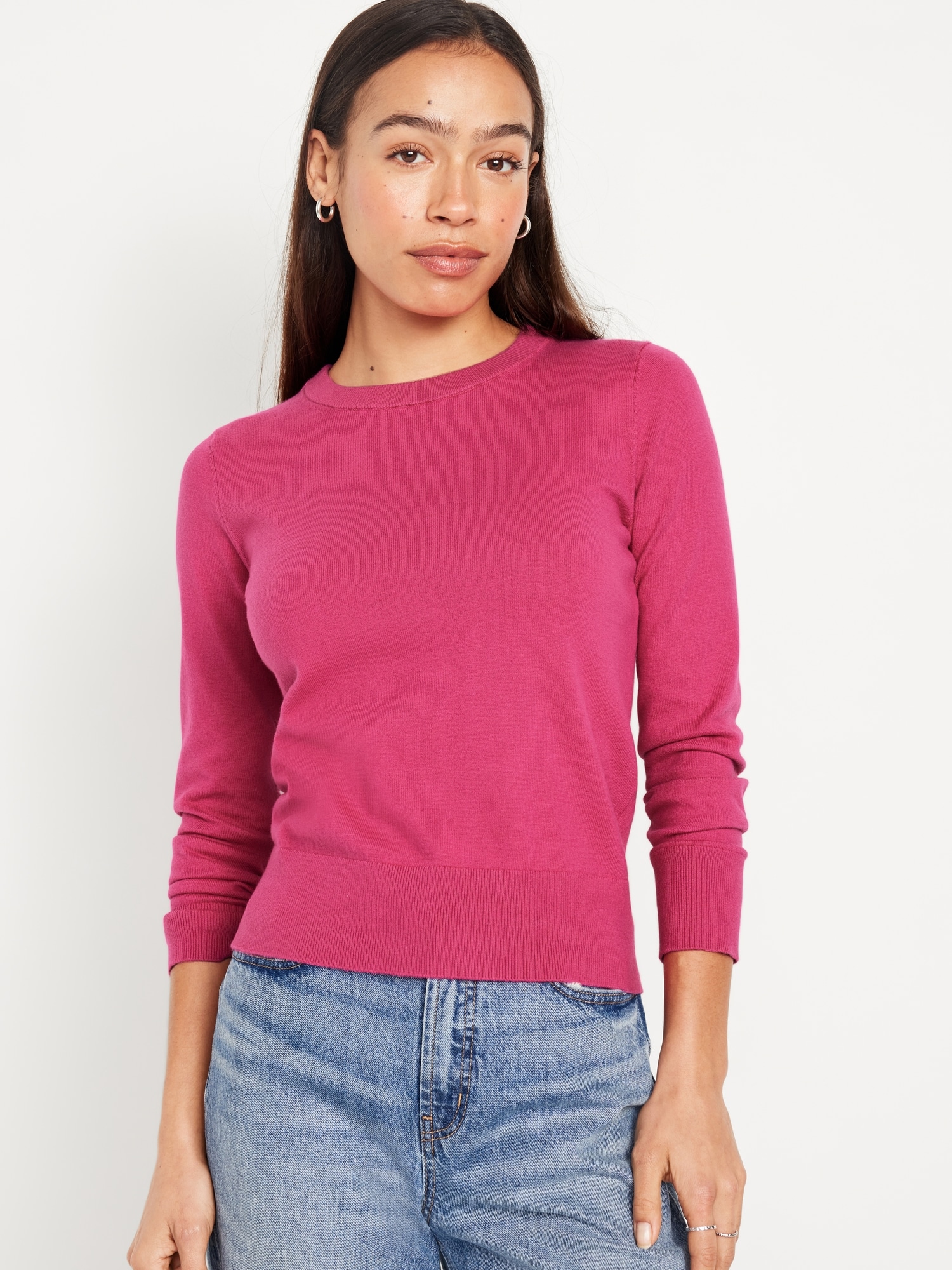 Pink sweater clearance old navy