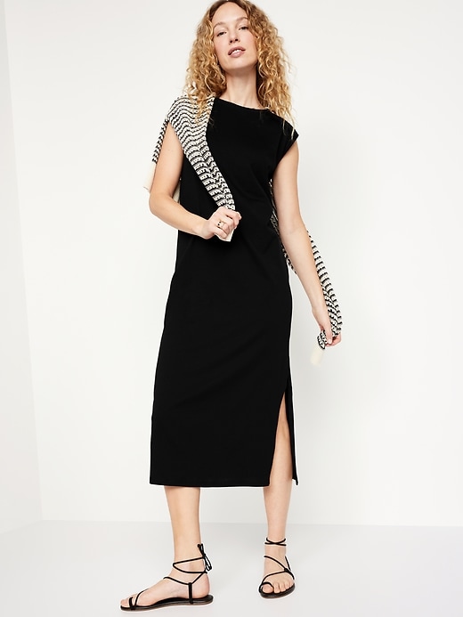 Image number 3 showing, Sleeveless Maxi Column Dress