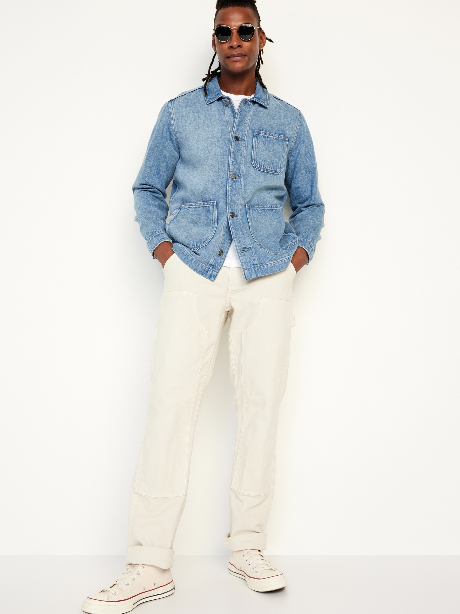 Relaxed Jean Chore Jacket