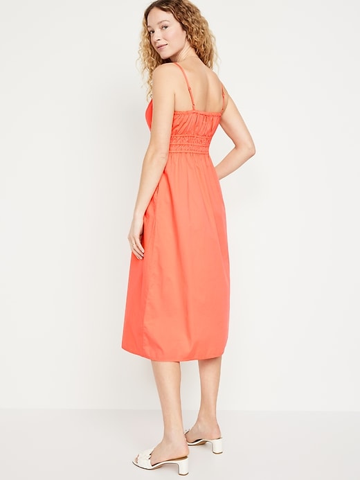 Image number 2 showing, Waist-Defined Cami Midi Dress