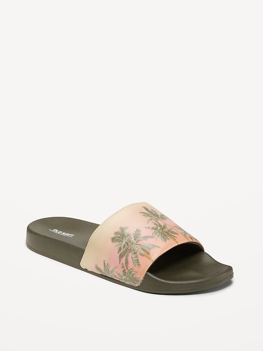 View large product image 1 of 4. Slide Sandals (Partially Plant-Based)