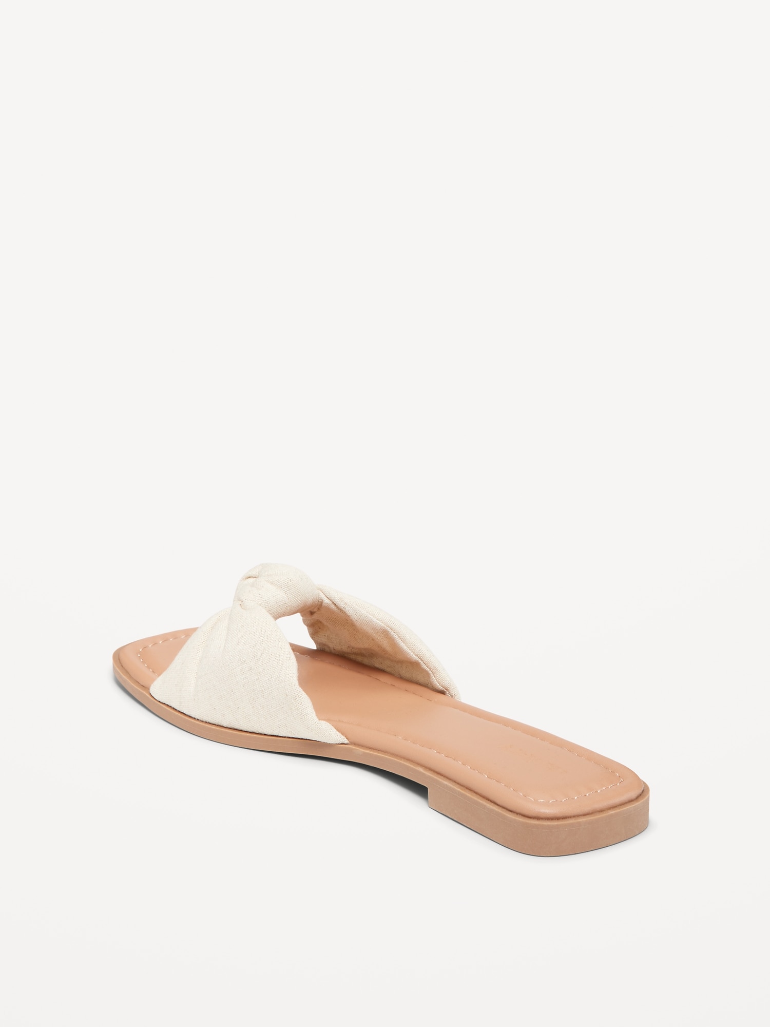 Flat on sale slide sandals