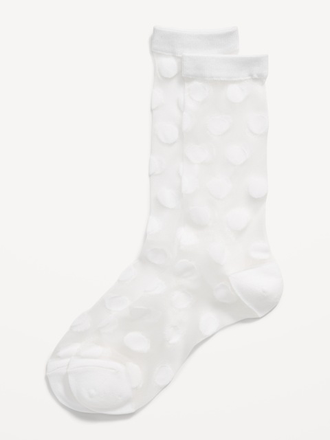 Sheer Crew Sock for Women