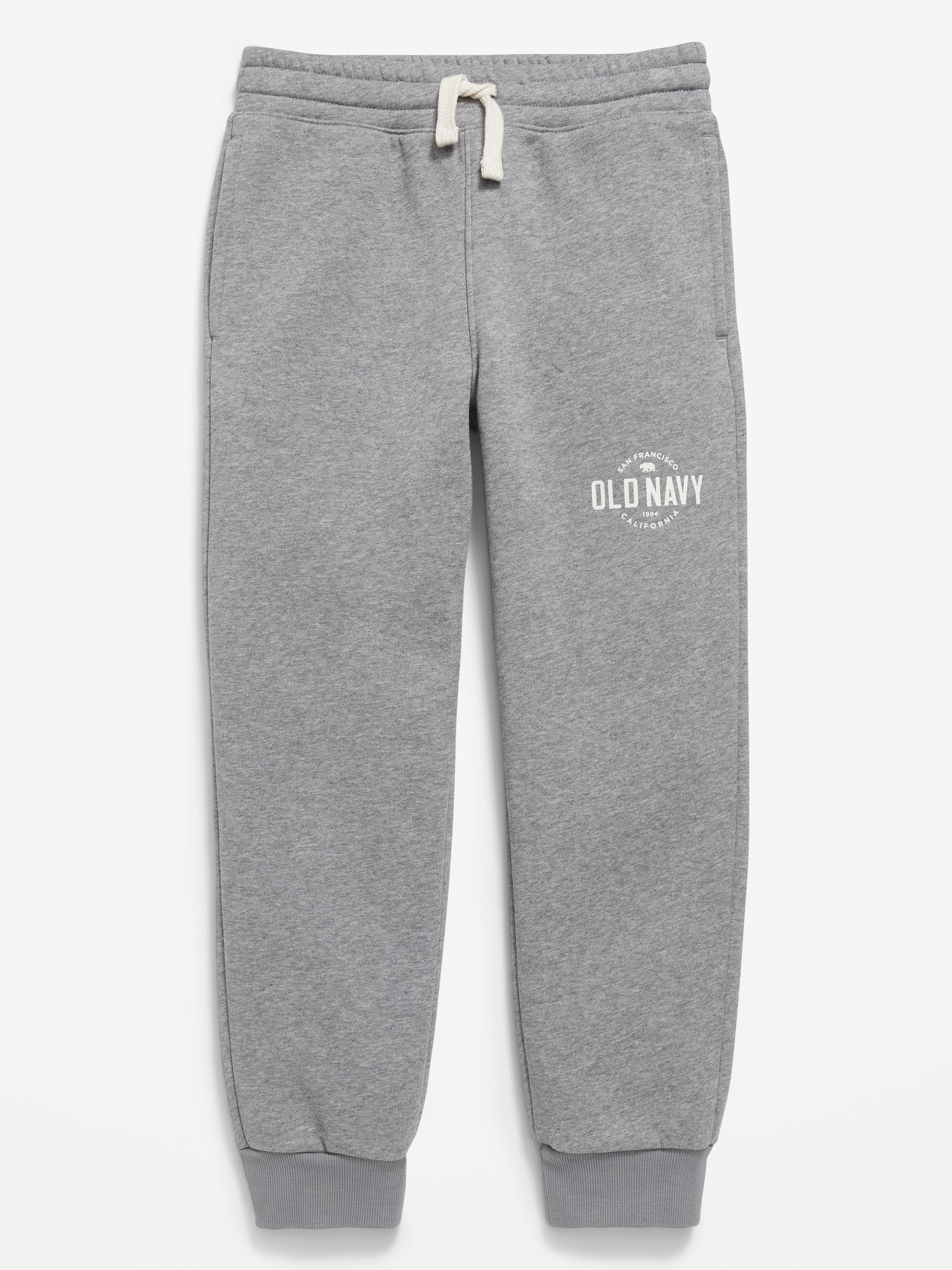 Gender-Neutral Logo-Graphic Jogger Sweatpants for Kids