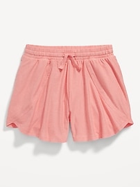 Voir une image plus grande du produit 4 de 4. Short en tissu Doux nuage 94 Go-Dry à taille haute pour Fille