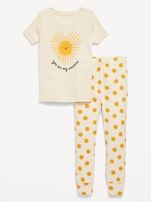 Voir une image plus grande du produit 1 de 1. Pyjama ajusté à motif unisexe pour Tout-petit et Bébé