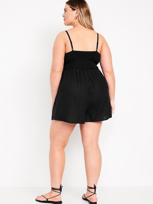 Image number 7 showing, Fit & Flare Cami Romper